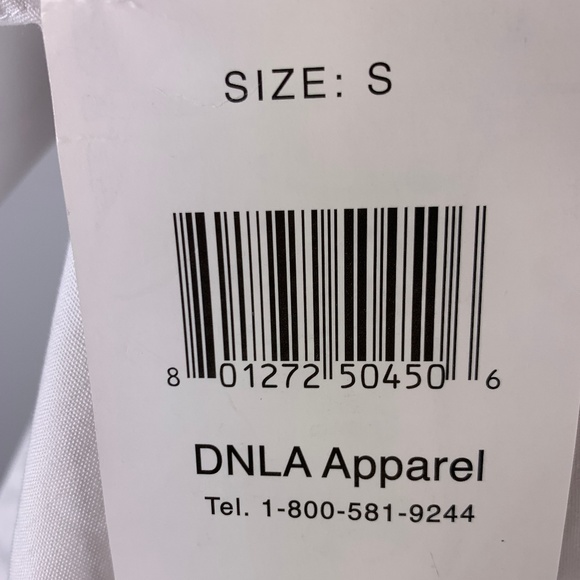 NWT Malibu Doc Small Scrub Top White - Picture 3 of 3